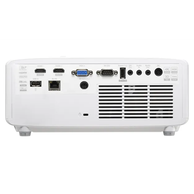 Optoma ZH551 — задня панель і роз’єми