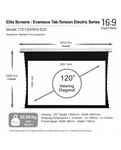 Elite Screens ITE120HW3-E20 — зображення 4