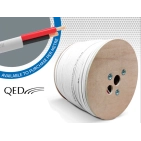 Акустичний кабель QED QX16/2 WHITE PVC FLAME-RET — за 1 м