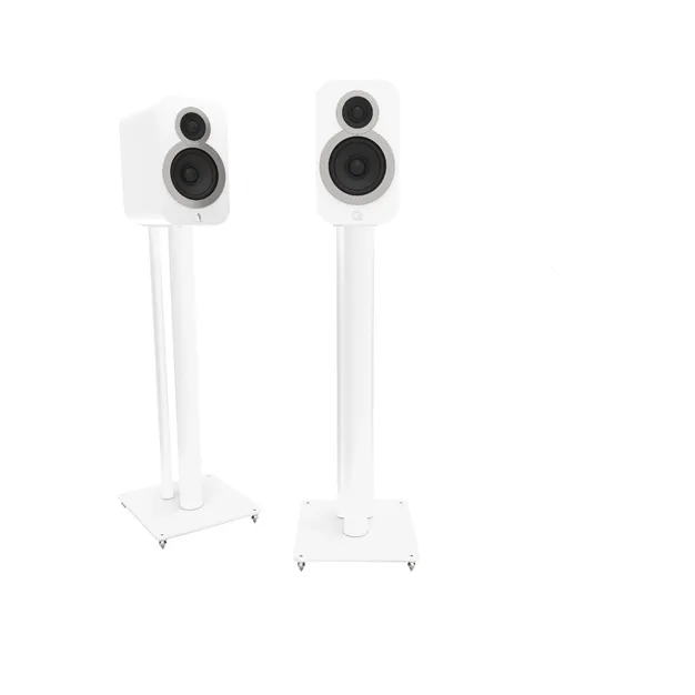 Стійки для акустики Q Acoustics FS50, білі — приклад встановлення, акустика не входить до комплекту