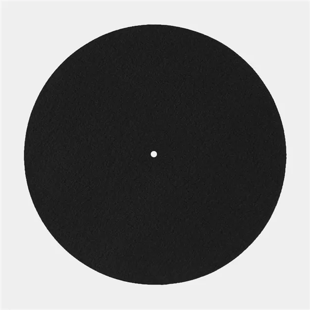 Мат для вінілового програвача Rega Turntable Mat, чорний — загальний вигляд
