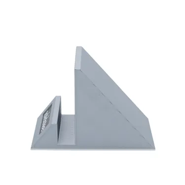 Тримач обкладинки платівки Solidsteel NOWP-1, сріблястий — вигляд збоку