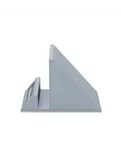 Тримач обкладинки платівки Solidsteel NOWP-1, сріблястий — вигляд збоку