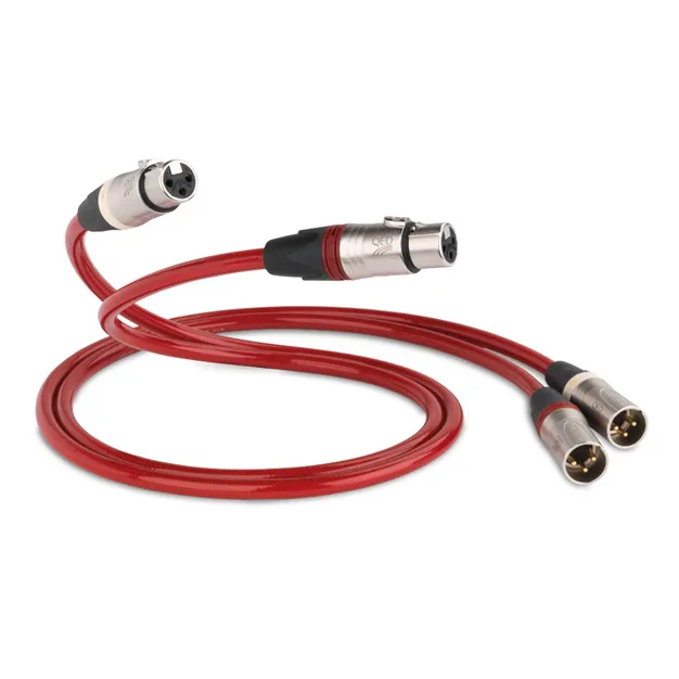 Балансний міжблочний кабель QED Reference XLR 40 1 м — загальний вигляд