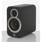 Полична акустична система Q Acoustics 3010i, чорна Carbon Black — вигляд під кутом