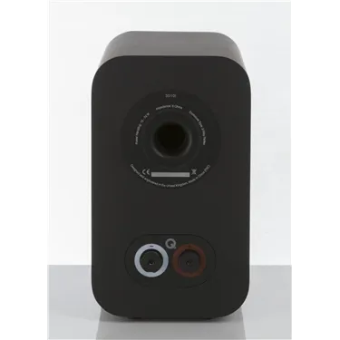 Полична акустична система Q Acoustics 3010i, чорна Carbon Black — задня панель