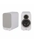 Полична акустична система Q Acoustics 3010i, біла Arctic White — загальний вигляд пари