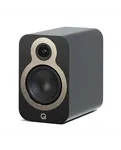 Полична акустична система Q Acoustics 3030c, чорна Satin Black — вигляд під кутом