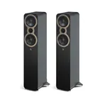 Підлогова акустична система Q Acoustics 3050c, чорна Satin Black — загальний вигляд пари
