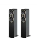 Підлогова акустична система Q Acoustics 3050c, чорна Satin Black — загальний вигляд пари