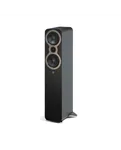 Підлогова акустична система Q Acoustics 3050c, чорна Satin Black — вигляд під кутом
