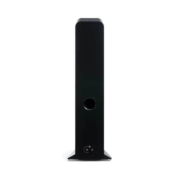 Підлогова акустична система Q Acoustics 3050c, чорна Satin Black — задня панель