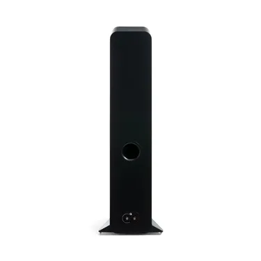 Підлогова акустична система Q Acoustics 3050c, чорна Satin Black — задня панель