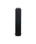 Підлогова акустична система Q Acoustics 3050c, чорна Satin Black — вигляд із захисною решіткою
