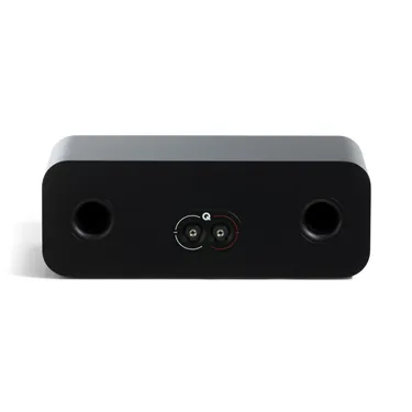 Акустична система центрального каналу Q Acoustics 3090c, чорна Satin Black — задня панель