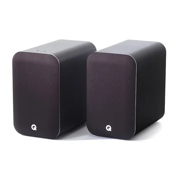 Активна стереосистема Q Acoustics M20 HD, чорна — загальний вигляд пари