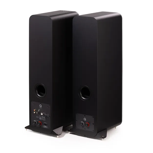 Активна стереосистема Q Acoustics M40 HD, чорна — задня панель