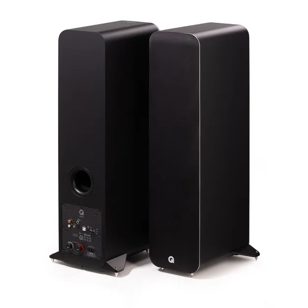 Активна стереосистема Q Acoustics M40 HD, чорна — загальний вигляд