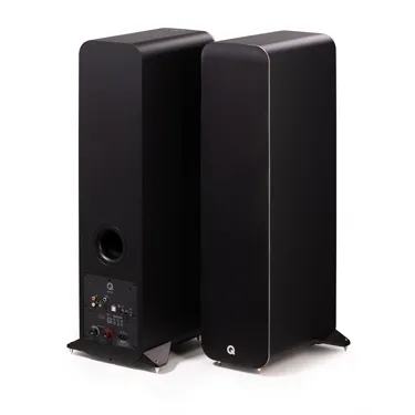 Активна стереосистема Q Acoustics M40 HD, чорна — загальний вигляд
