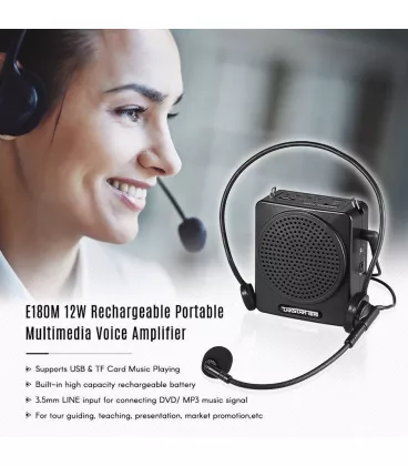 Портативна акустична система для посилення голосу E180M