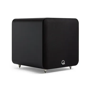 Активний сабвуфер Q Acoustics Q SUB80, чорний Satin Black — вигляд під кутом