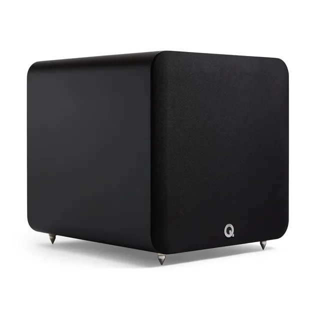 Активний сабвуфер Q Acoustics Q SUB120, чорний Satin Black — вигляд під кутом