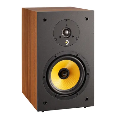 Полична акустична система Davis Acoustics Ariane 2, темний горіх — вигляд без захисної решітки