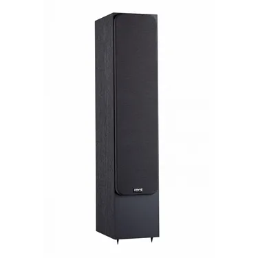 Підлогова акустична система Davis Acoustics Ariane 5, чорна — вигляд із захисною решіткою
