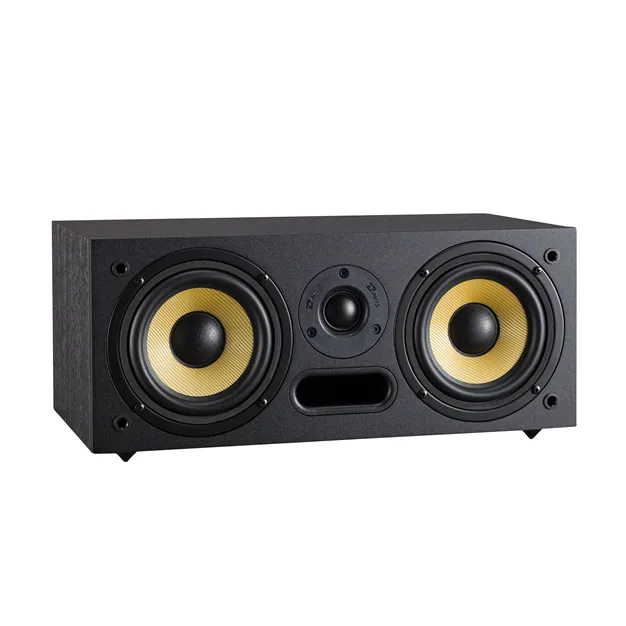 Акустична система центрального каналу Davis Acoustics Ariane C, чорна — вигляд без захисної решітки