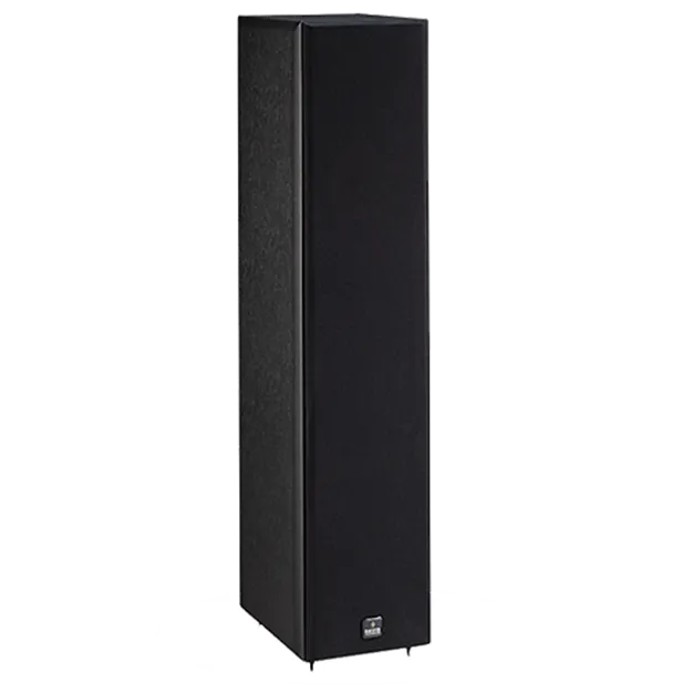Підлогова акустична система Davis Acoustics Mani MK2, чорний ясен — вигляд із захисною решіткою
