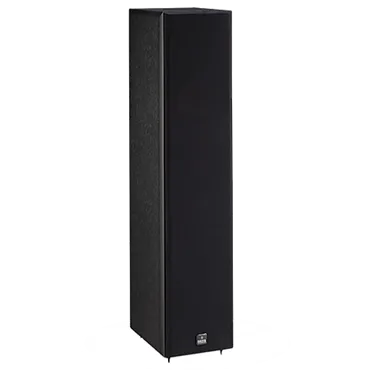 Підлогова акустична система Davis Acoustics Mani MK2, чорний ясен — вигляд із захисною решіткою