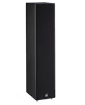 Підлогова акустична система Davis Acoustics Mani MK2, чорний ясен — вигляд із захисною решіткою