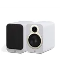 Полична акустична система Q Acoustics 3030c, біла Satin White — загальний вигляд пари
