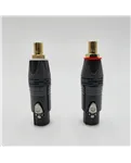 LAiV XTR XLR to RCA Adapter — роз’єми підключення