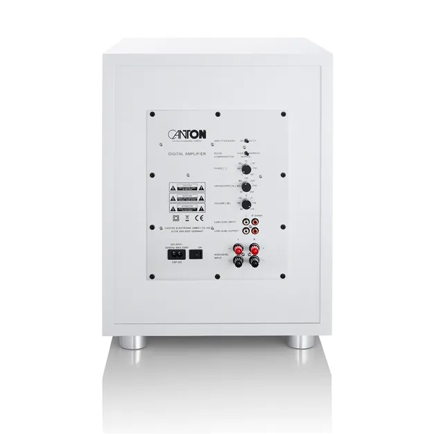 Canton Power Sub 12 S2 White — вигляд ззаду