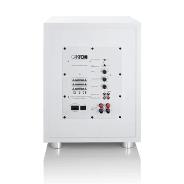 Canton Power Sub 12 S2 White — вигляд ззаду