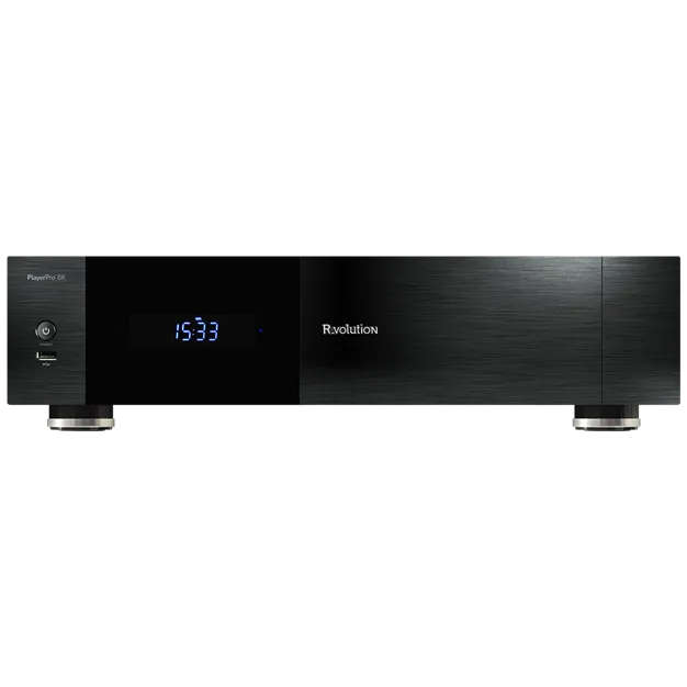 R_volution PlayerPro 8K — вигляд спереду