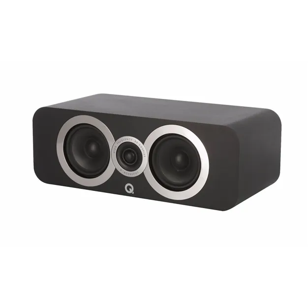Q Acoustics 3090Ci, Carbon Black — вигляд без захисної решітки