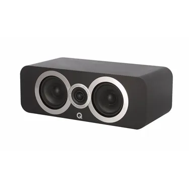 Q Acoustics 3090Ci, Carbon Black — вигляд без захисної решітки
