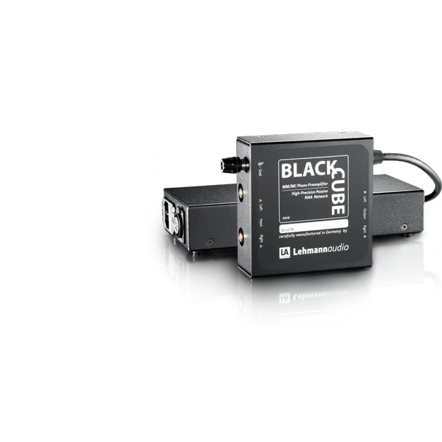 Lehmannaudio Black Cube SE, чорний — основний блок і блок живлення