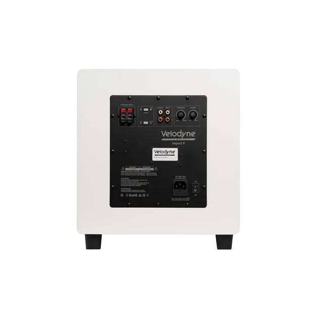 Velodyne Impact X 10, білий — задня панель
