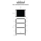 Solidsteel S5-4, чорний — креслення з розмірами