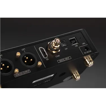 LAiV Harmony µDAC, чорний — роз’єми підключення