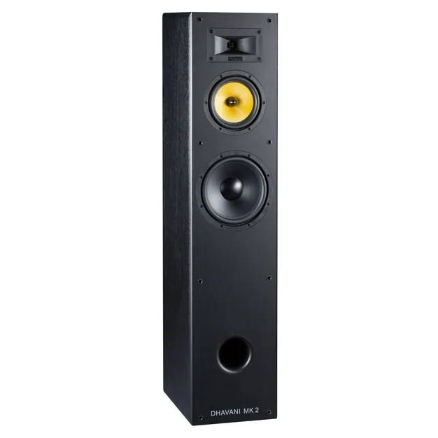 Davis Acoustics Dhavani MK2, чорний ясен — вигляд без захисної решітки