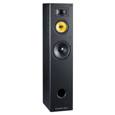 Davis Acoustics Dhavani MK2, чорний ясен — вигляд без захисної решітки