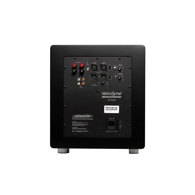 Velodyne VI-Q 10, чорний — задня панель