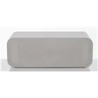 Q Acoustics 3090Ci, Arctic White — вигляд із захисною решіткою