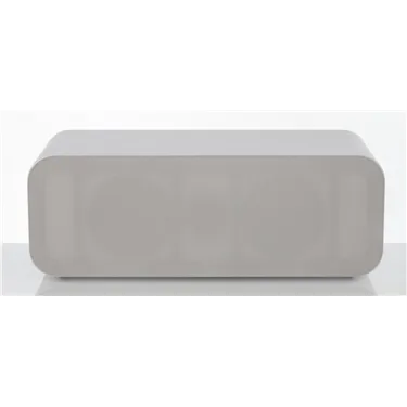 Q Acoustics 3090Ci, Arctic White — вигляд із захисною решіткою
