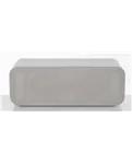 Q Acoustics 3090Ci, Arctic White — вигляд із захисною решіткою