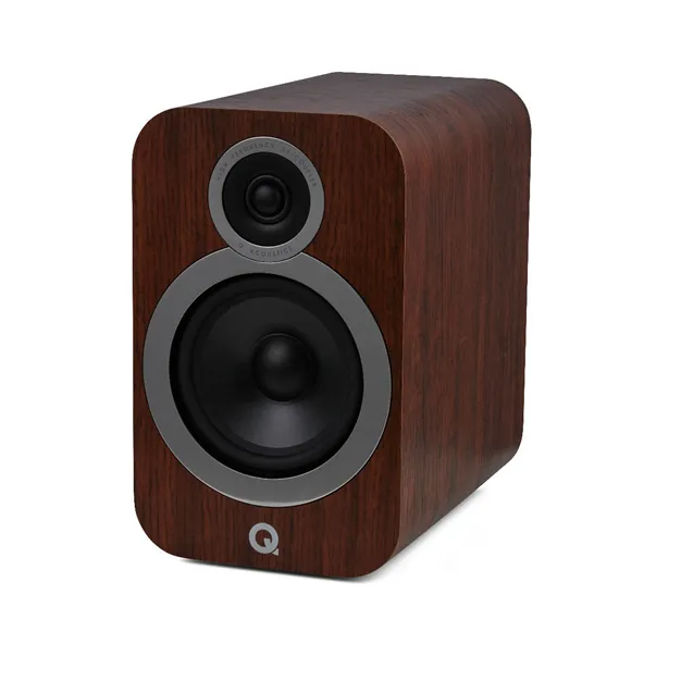 Q Acoustics 3030i, English Walnut — вигляд без захисної решітки